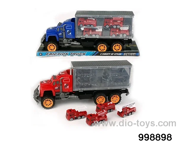 Inertia trailer carriage towing 4 fire fighting (plastic) in PVC cover