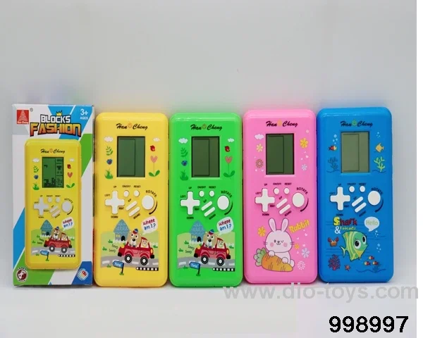 Tetris game console "No. 5 battery two grains no pack"