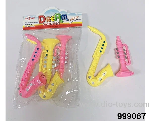 Cartoon baby music suit in PP bag with header
