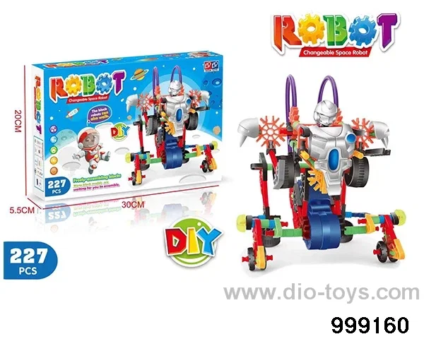 building block in color box
