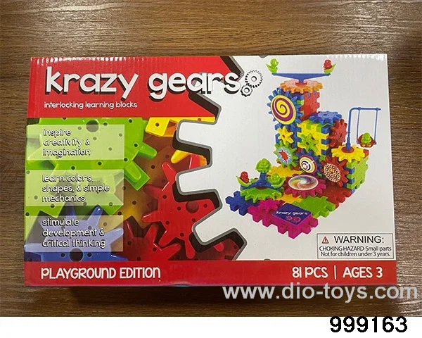 building block in color box