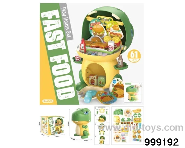 61pcs fast food set