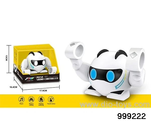 Music voice control robot in display box