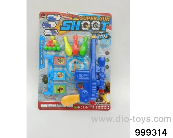 Ping-pong gun set