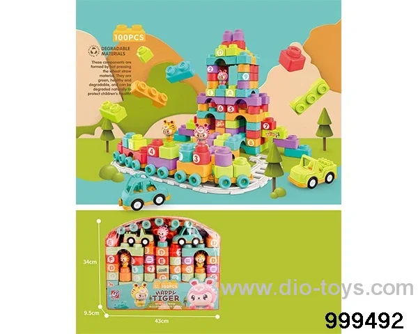 100pcs building block