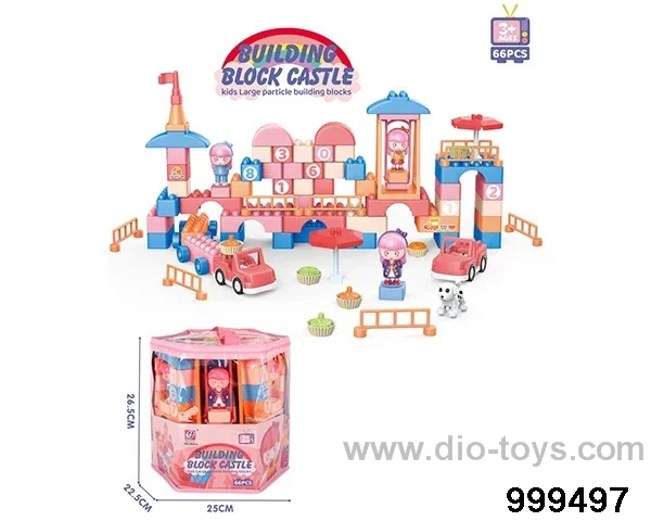 66pcs building block