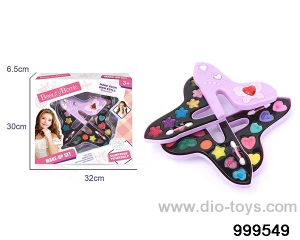 Children's makeup in window box