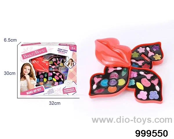 Children's makeup in window box
