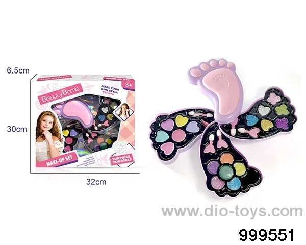 Children's makeup in window box