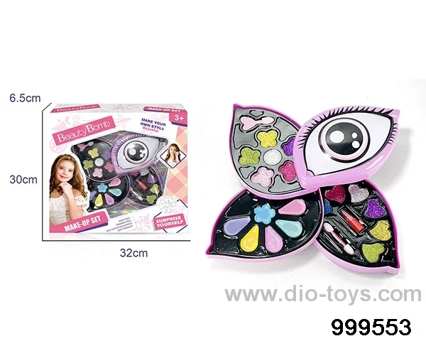 Children's makeup in window box
