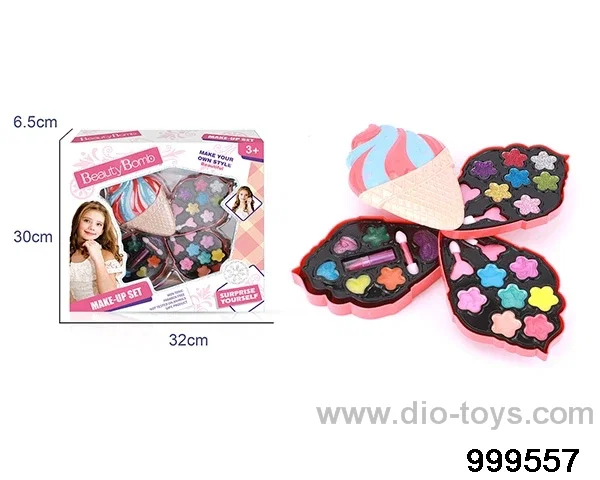 Children's makeup in window box