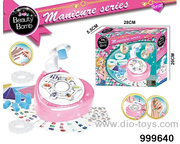 Nail worktable in color box