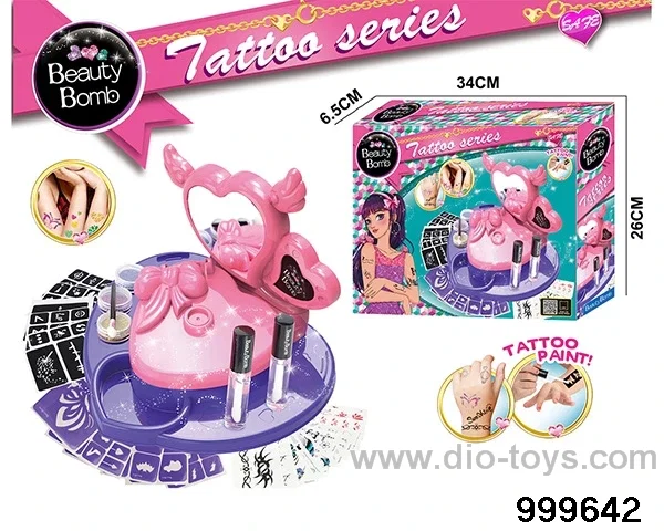 Tattoo workbench in color box