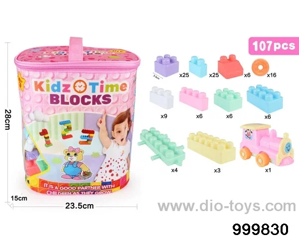 107pcs building block