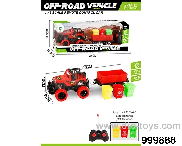 1:43 RC car (without power) in window box